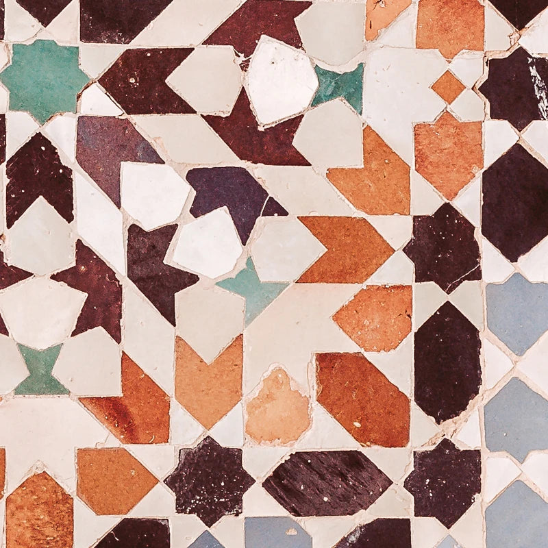 Collection de Toiles "Mosaïque de Marrakech"