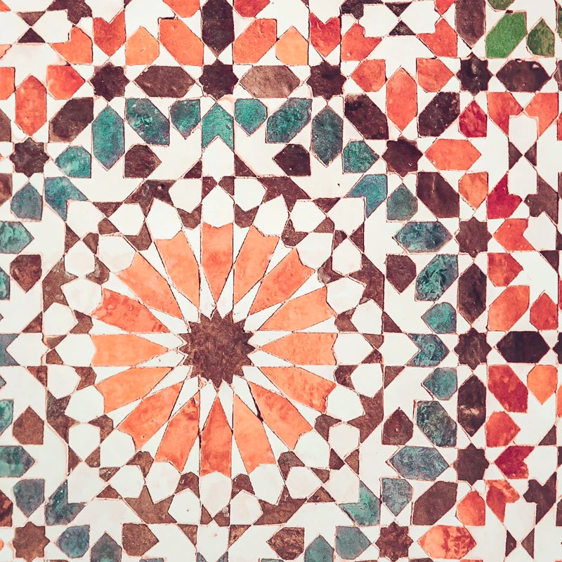 Collection de Toiles "Mosaïque de Marrakech"
