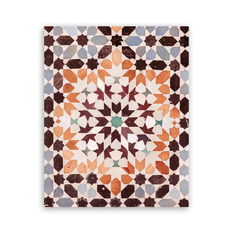 Collection de Toiles "Mosaïque de Marrakech"