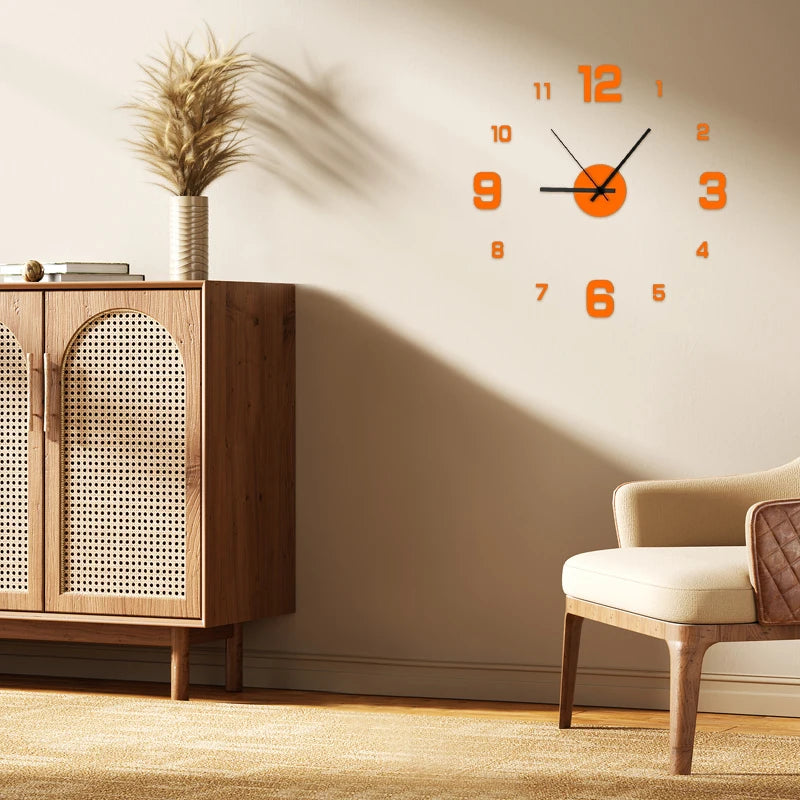 AuraTime™ Frameless DIY Wall Clock