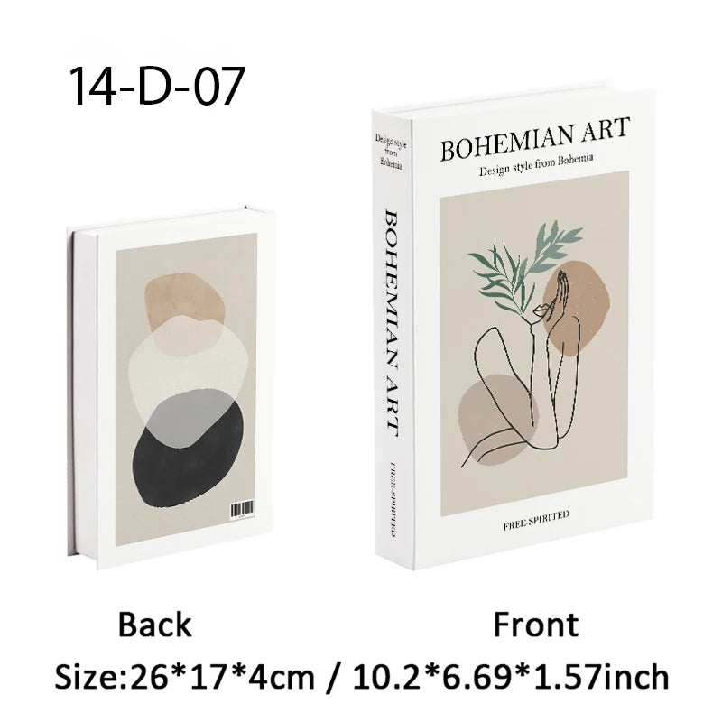 Set de Livres Factices "Minimalist Muse"