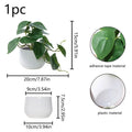 EverGreen™ Urban Artificial Potted Plant for Desktop & Entryway