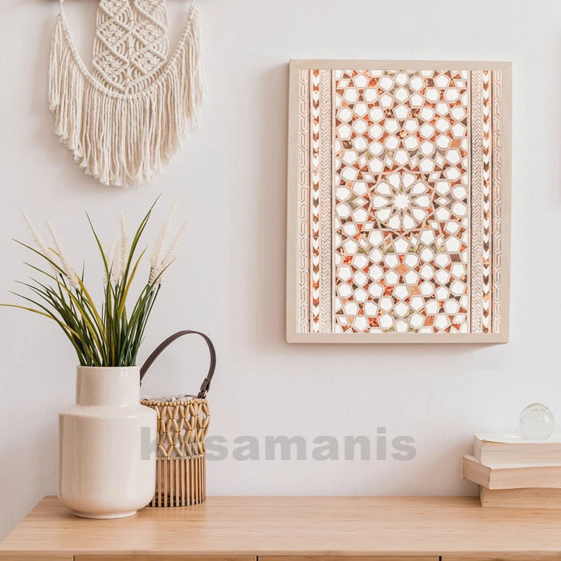 Collection de Toiles "Mosaïque de Marrakech"