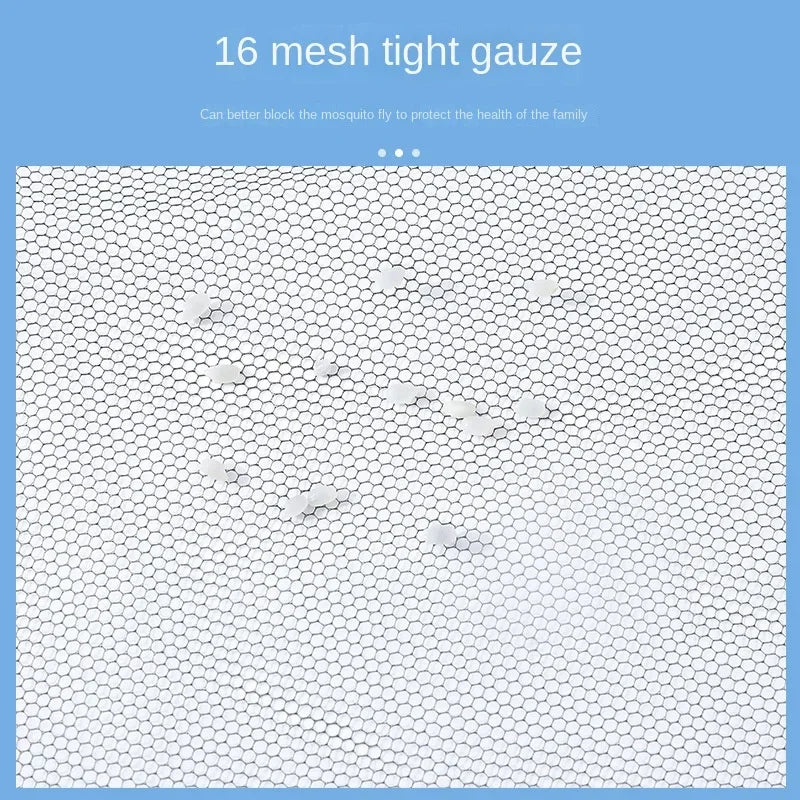 BreezeGuard™ Self-Adhesive Window Mosquito Net