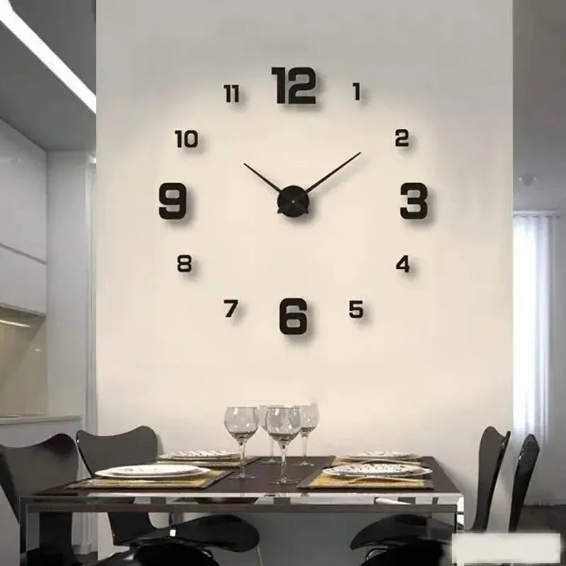 AuraTime™ Frameless DIY Wall Clock