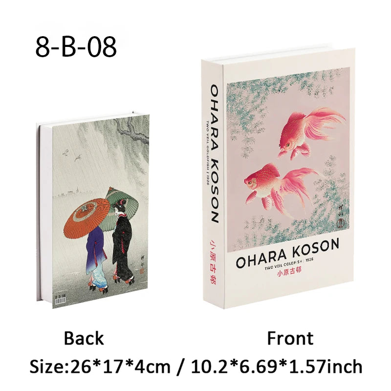 Set de Livres Factices "Minimalist Muse"