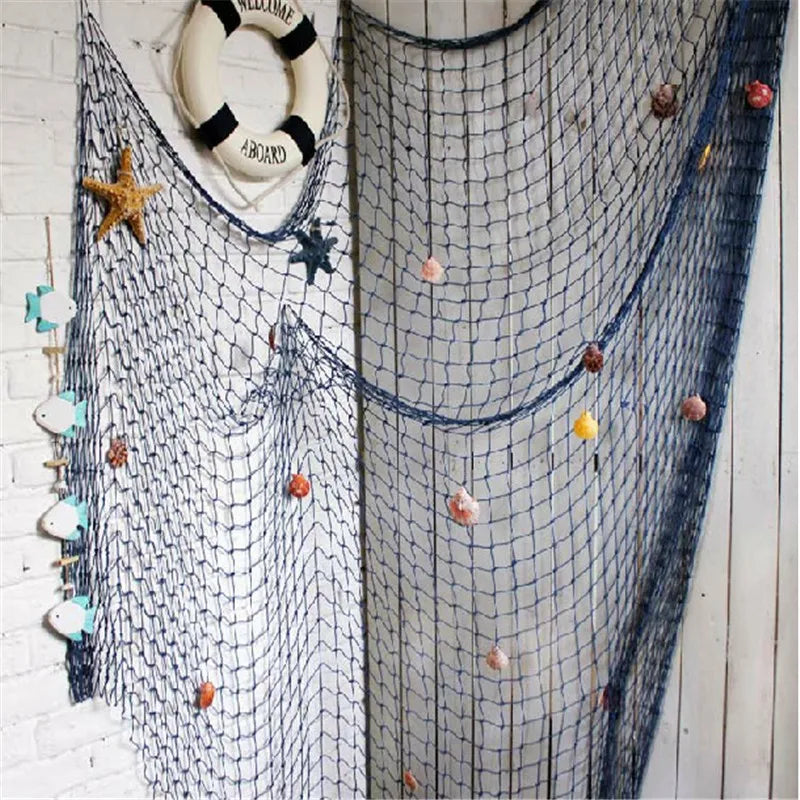Filet de Pêche Mural "Nautical Breeze"
