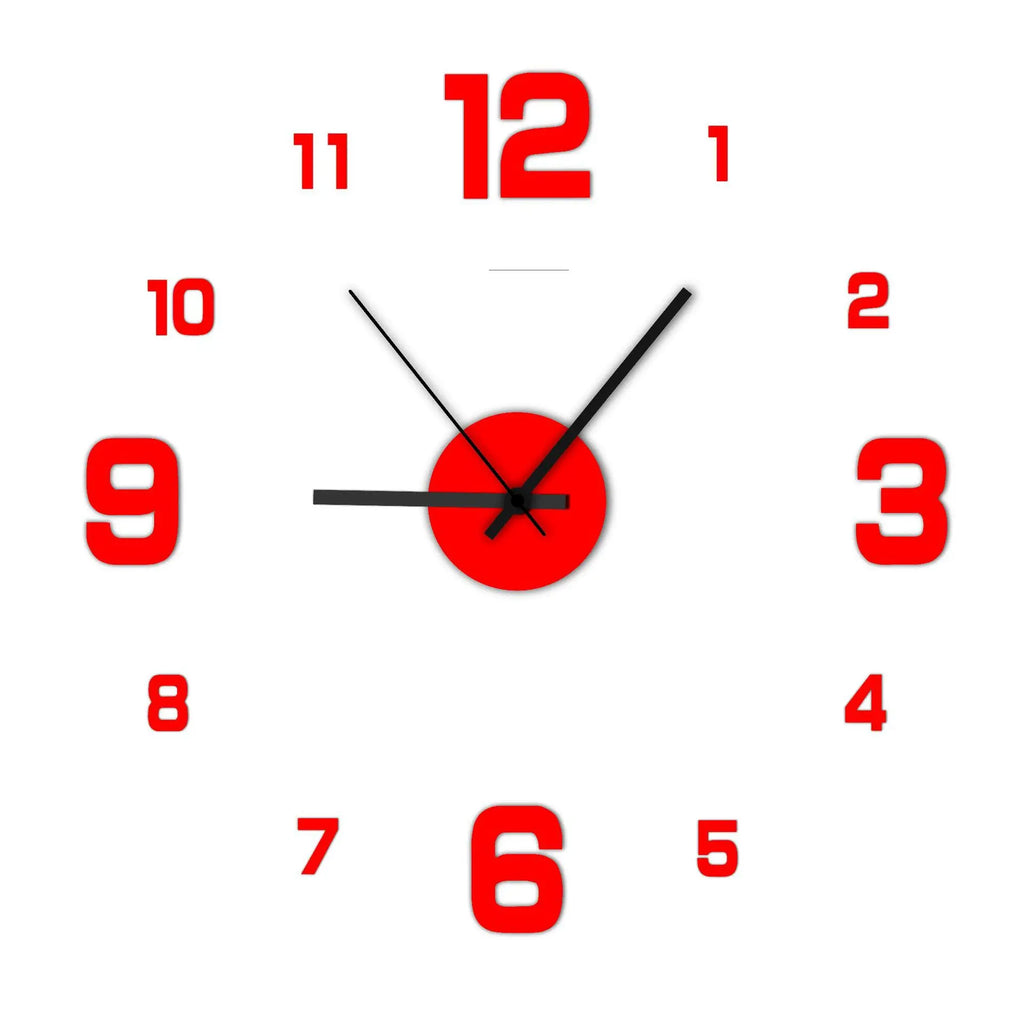 AuraTime™ Frameless DIY Wall Clock