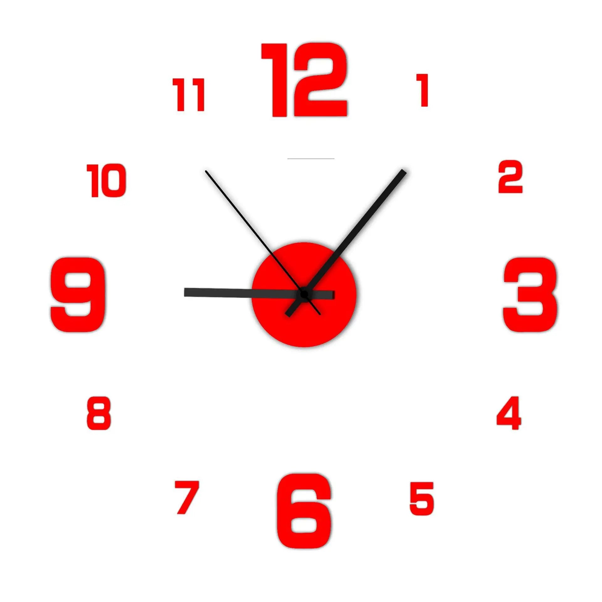 AuraTime™ Frameless DIY Wall Clock