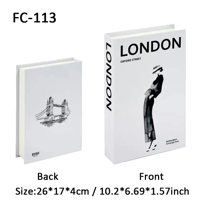 Set de Livres Factices "Minimalist Muse"