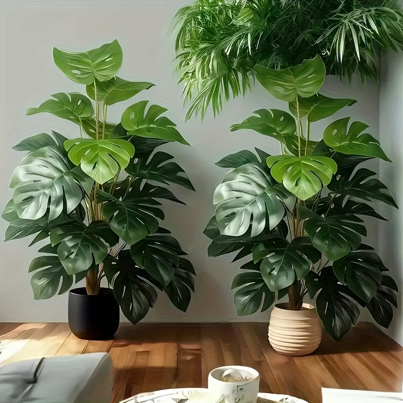 EverGreen Premium Artificial Monstera Palm Tree