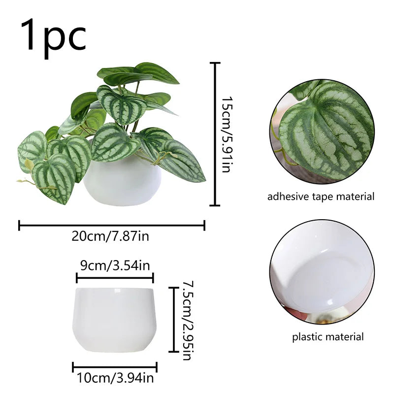 EverGreen™ Urban Artificial Potted Plant for Desktop & Entryway