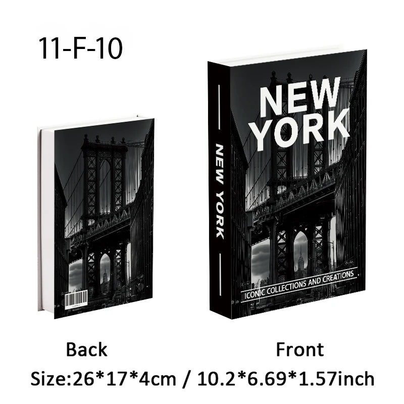 Set de Livres Factices "Minimalist Muse"