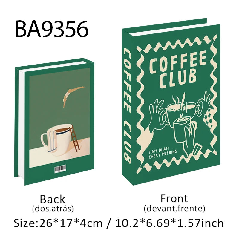 Set de Livres Factices "Minimalist Muse"