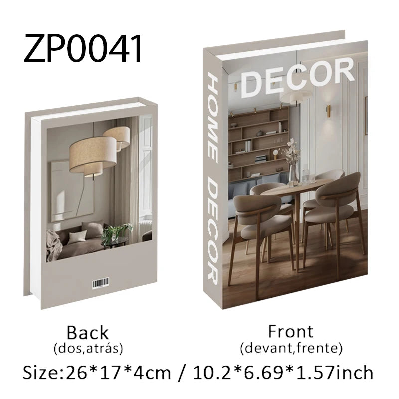 Set de Livres Factices "Minimalist Muse"