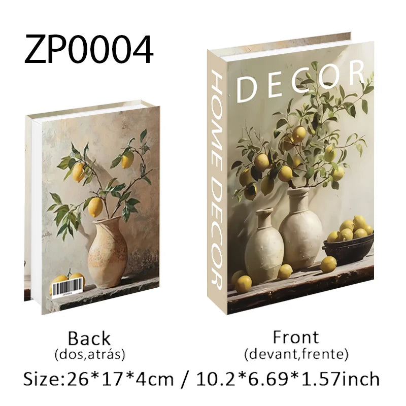 Set de Livres Factices "Minimalist Muse"