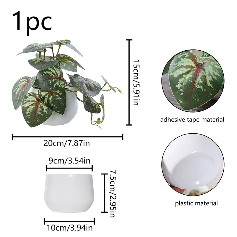 EverGreen™ Urban Artificial Potted Plant for Desktop & Entryway