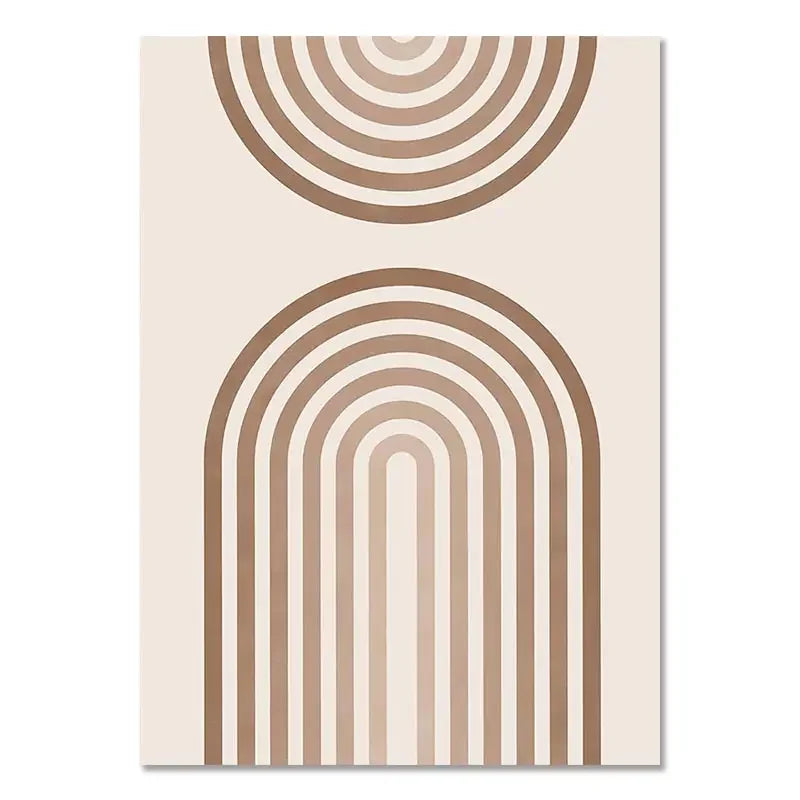 Triptyque de Toiles Boho "Sérénité Végétale"