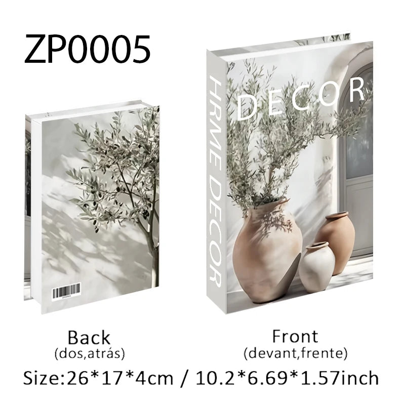 Set de Livres Factices "Minimalist Muse"