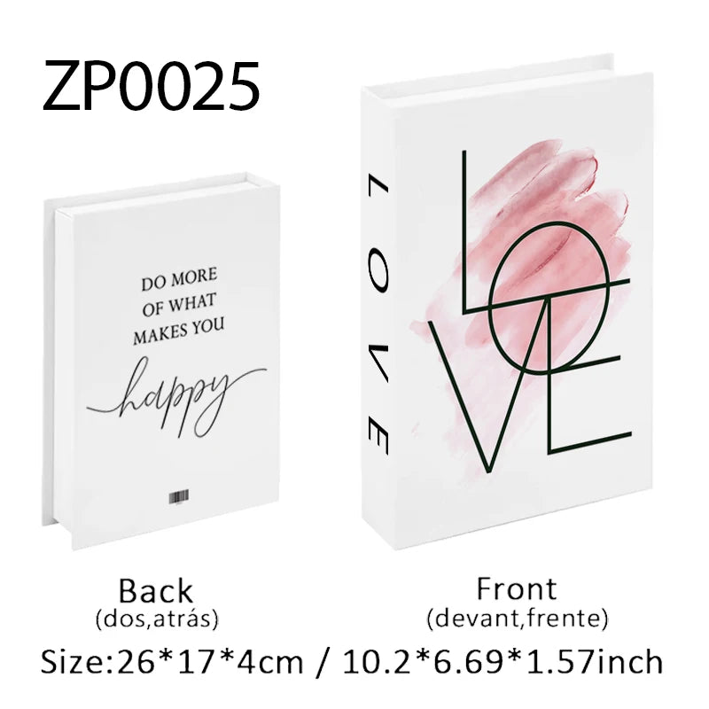 Set de Livres Factices "Minimalist Muse"