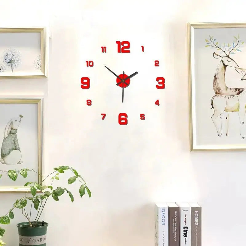 AuraTime™ Frameless DIY Wall Clock
