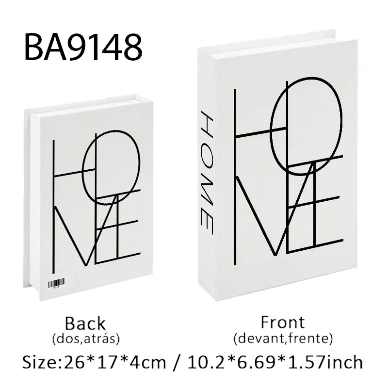 Set de Livres Factices "Minimalist Muse"