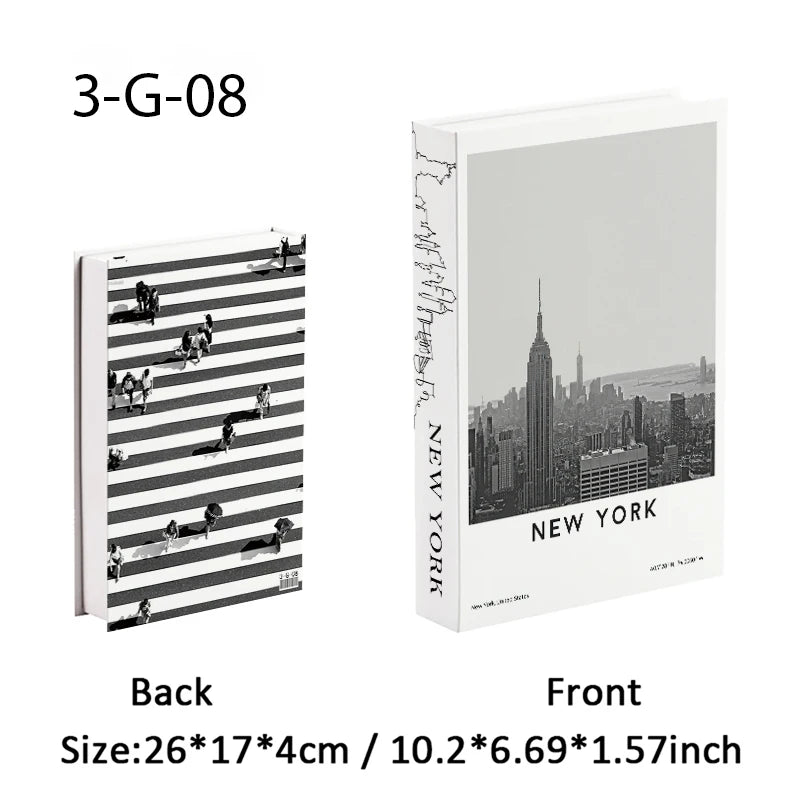 Set de Livres Factices "Minimalist Muse"