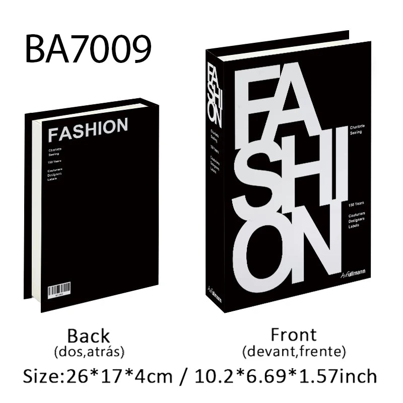 Set de Livres Factices "Minimalist Muse"