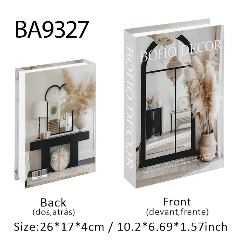 Set de Livres Factices "Minimalist Muse"