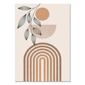 Triptyque de Toiles Boho "Sérénité Végétale"