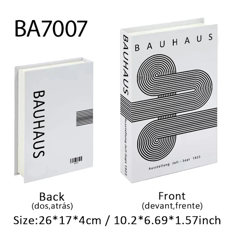 Set de Livres Factices "Minimalist Muse"