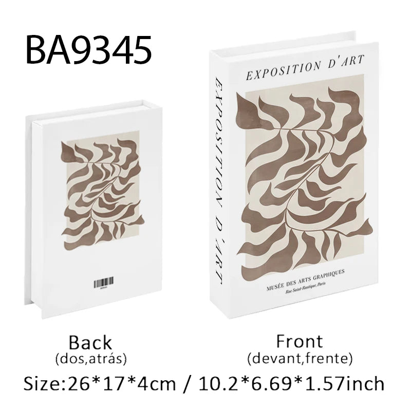 Set de Livres Factices "Minimalist Muse"