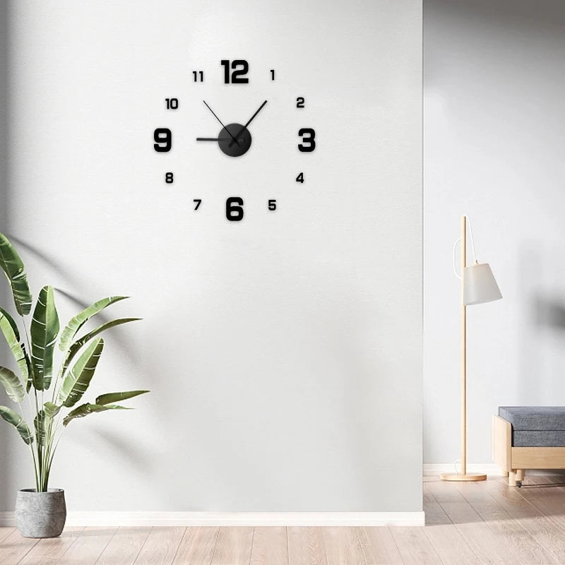 AuraTime™ Frameless DIY Wall Clock