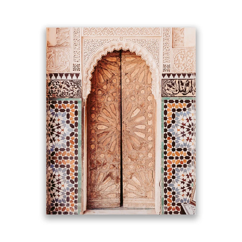 Collection de Toiles "Mosaïque de Marrakech"