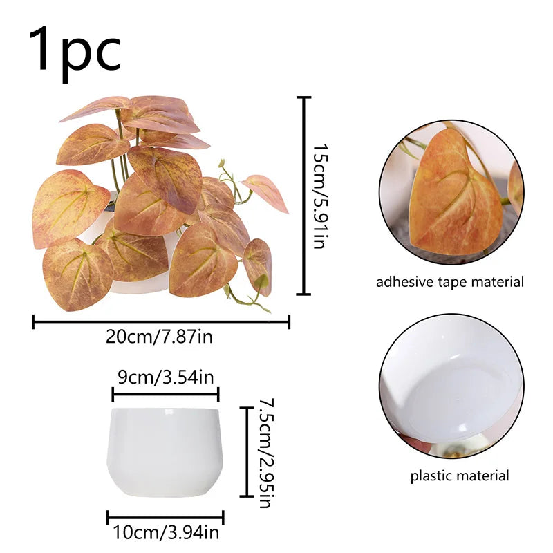 EverGreen™ Urban Artificial Potted Plant for Desktop & Entryway
