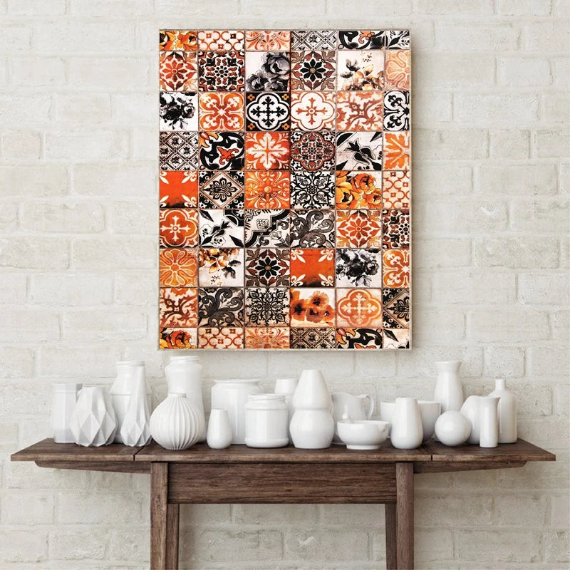 Collection de Toiles "Mosaïque de Marrakech"