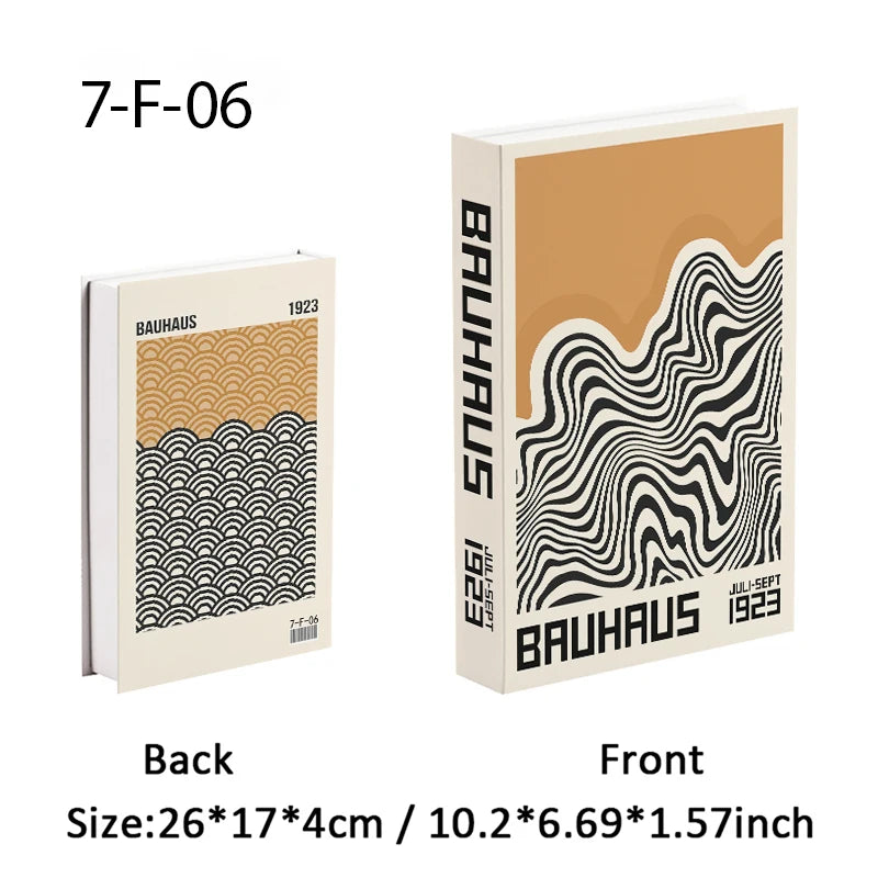 Set de Livres Factices "Minimalist Muse"