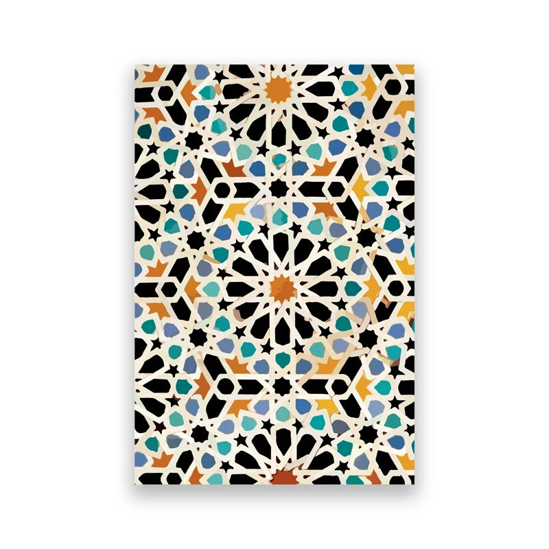 Collection de Toiles "Mosaïque de Marrakech"