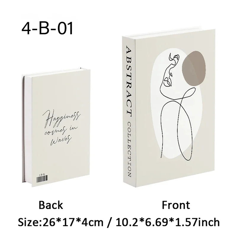 Set de Livres Factices "Minimalist Muse"