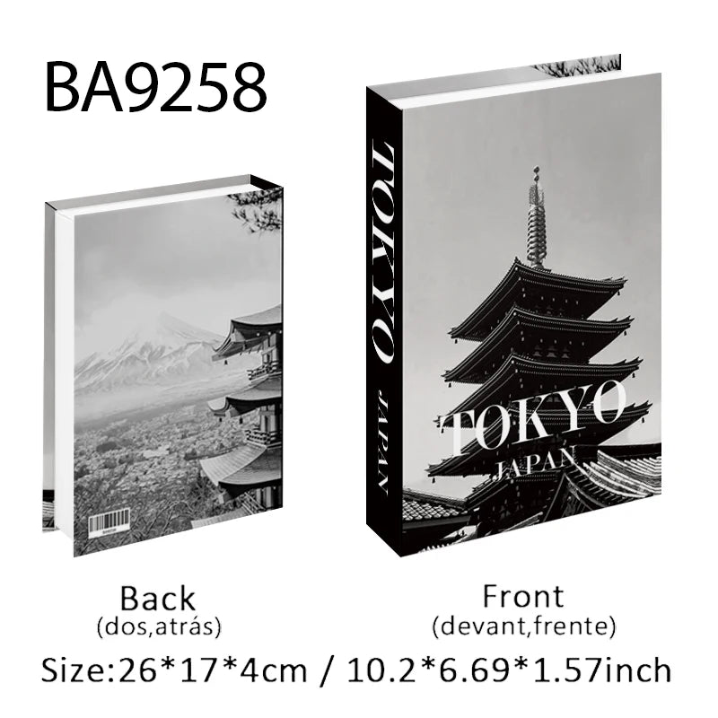 Set de Livres Factices "Minimalist Muse"