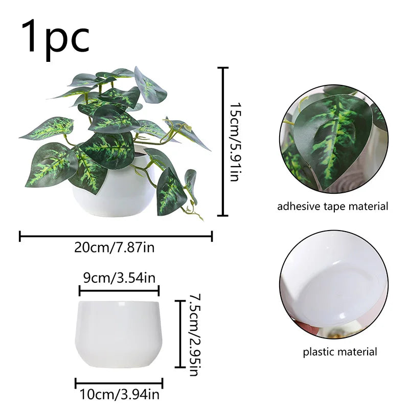 EverGreen™ Urban Artificial Potted Plant for Desktop & Entryway
