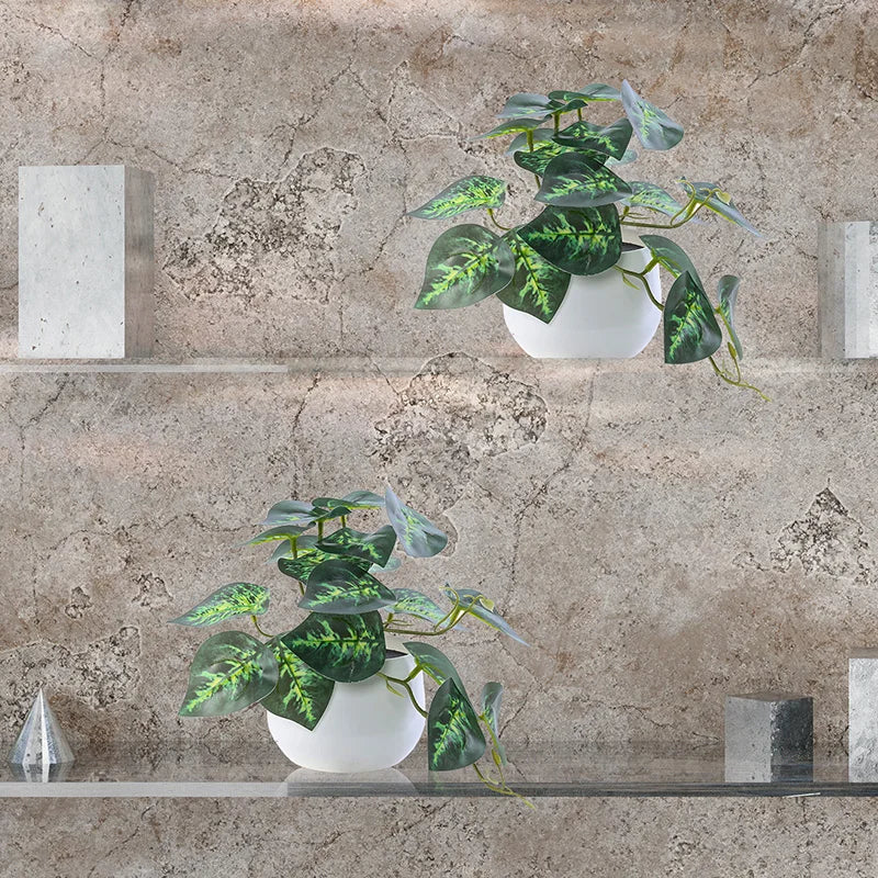 EverGreen™ Urban Artificial Potted Plant for Desktop & Entryway
