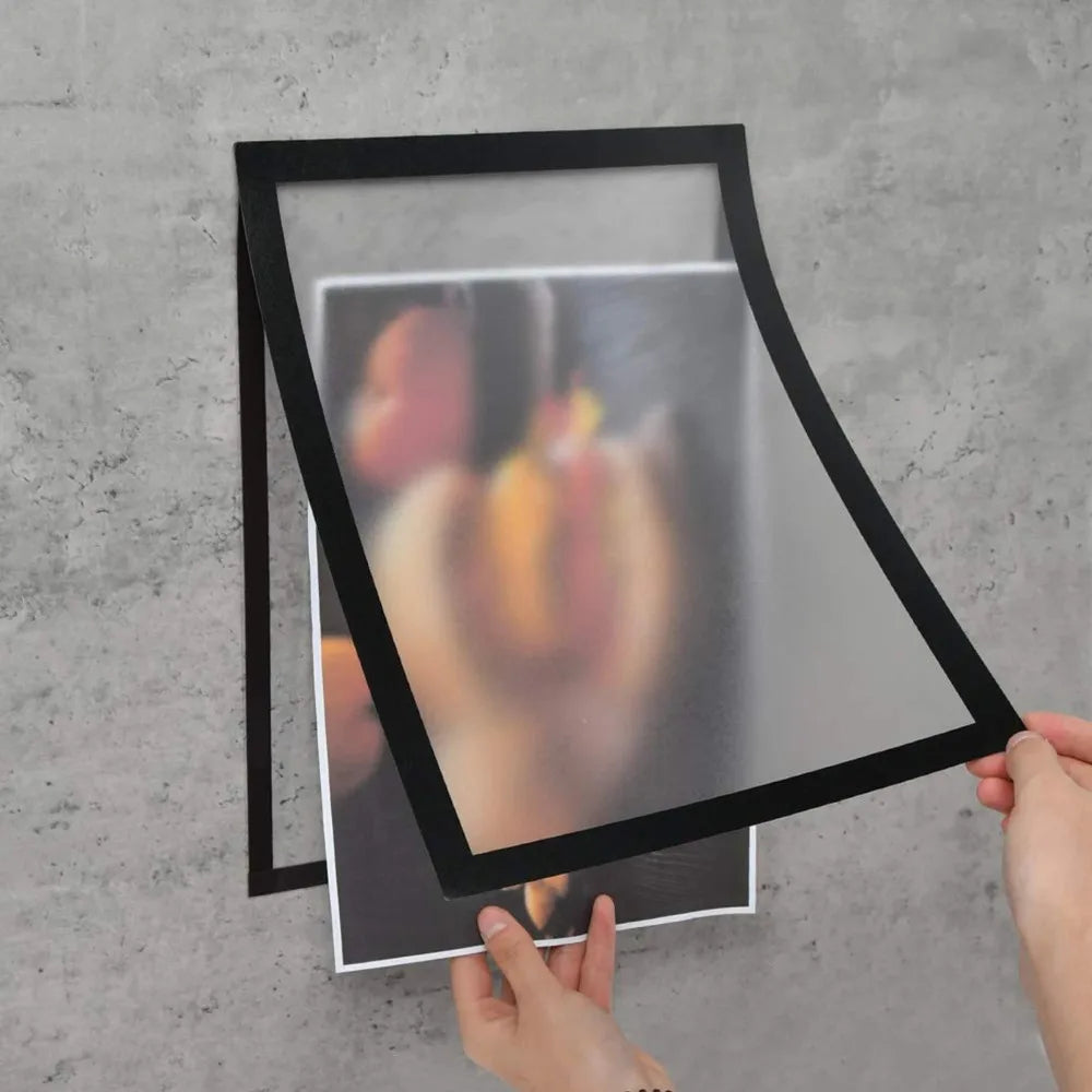 3PCS Magnetic Self-Adhesive Wall Frames for Photos & Notes