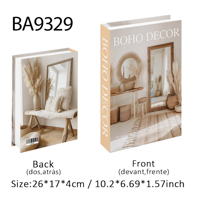 Set de Livres Factices "Minimalist Muse"