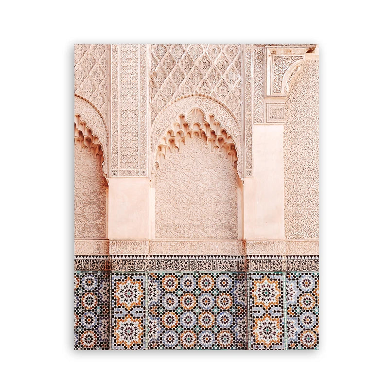 Collection de Toiles "Mosaïque de Marrakech"