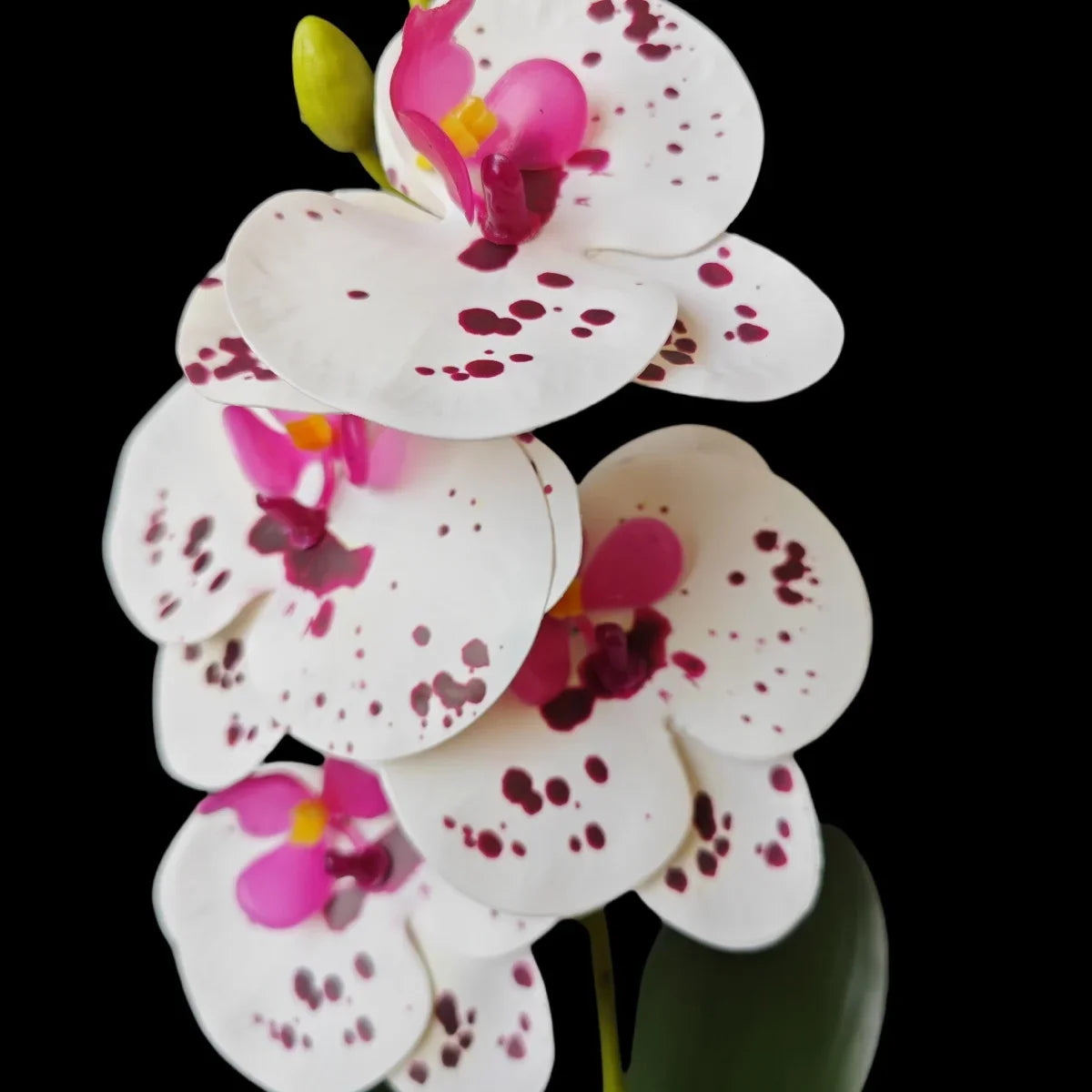 4PCS Artificial Orchid Potted Plants with Pots for Home & Office Decor