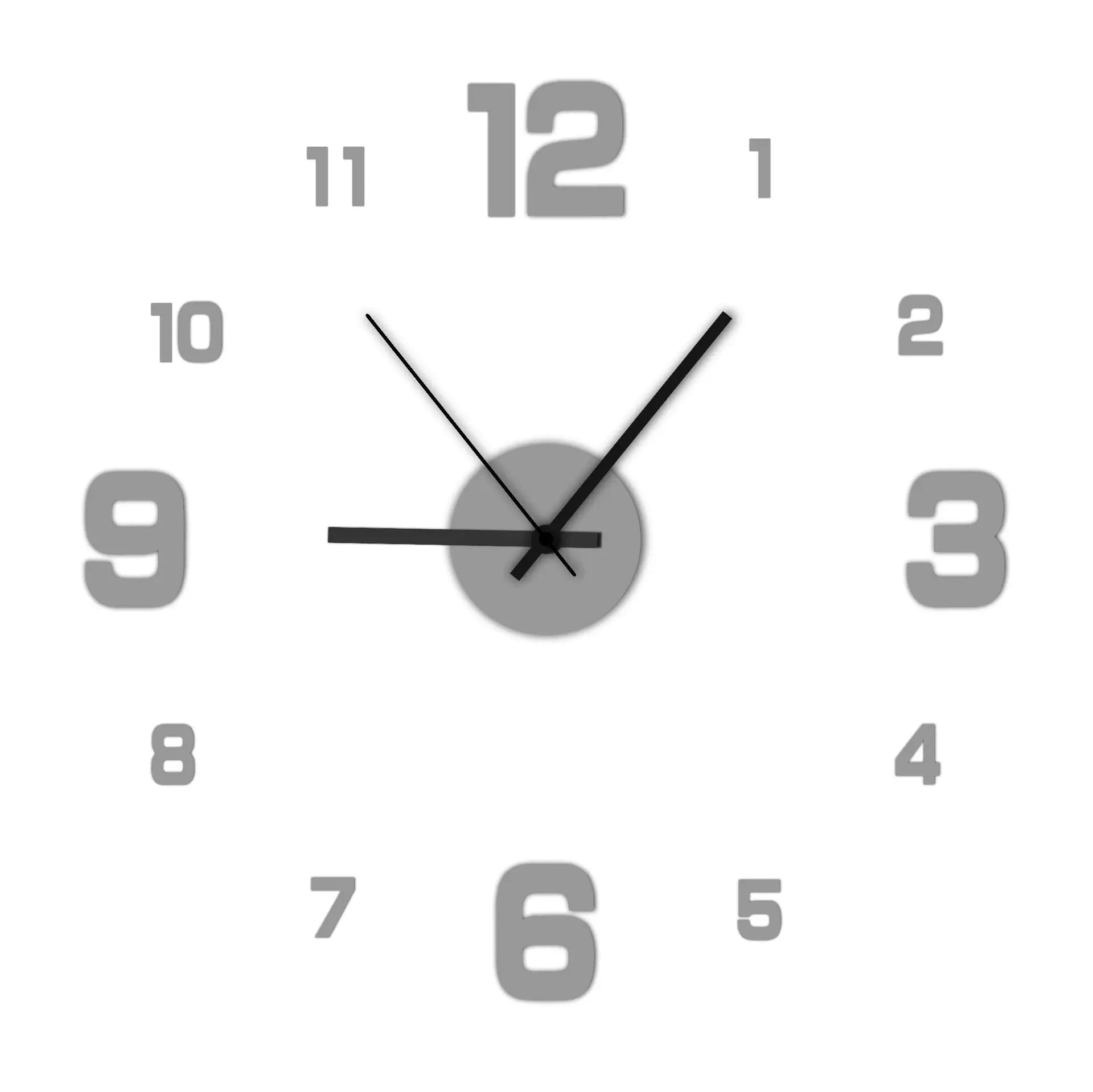 AuraTime™ Frameless DIY Wall Clock