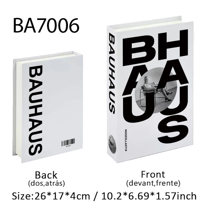 Set de Livres Factices "Minimalist Muse"