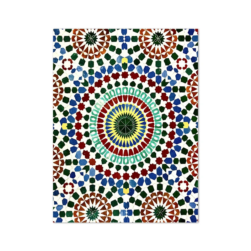 Collection de Toiles "Mosaïque de Marrakech"