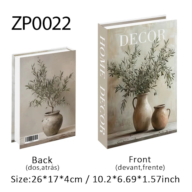 Set de Livres Factices "Minimalist Muse"